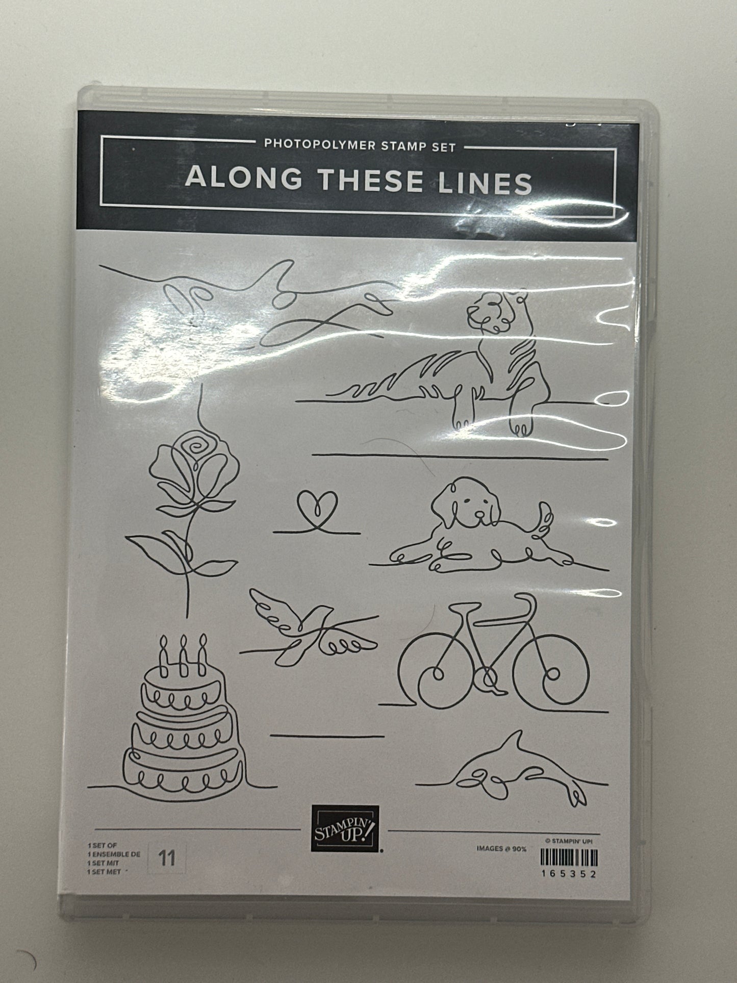 Along These Lines | Retired Photopolymer Stamp Set | Stampin' Up!