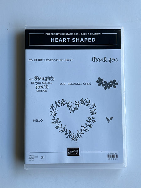 Heart Shaped | Retired Photopolymer Stamp Set | Stampin' Up!