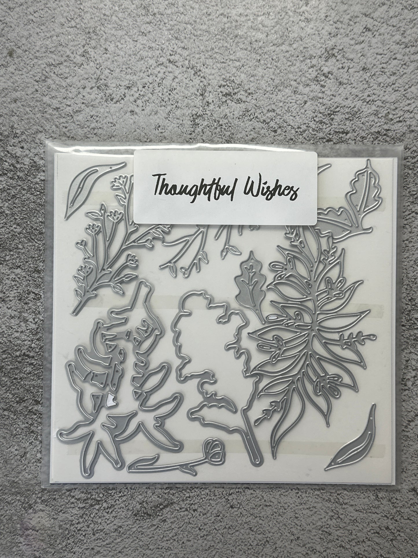 Thoughtful Wishes Bundle | Retired Cling Mount Stamp Set and Dies | Stampin' Up!