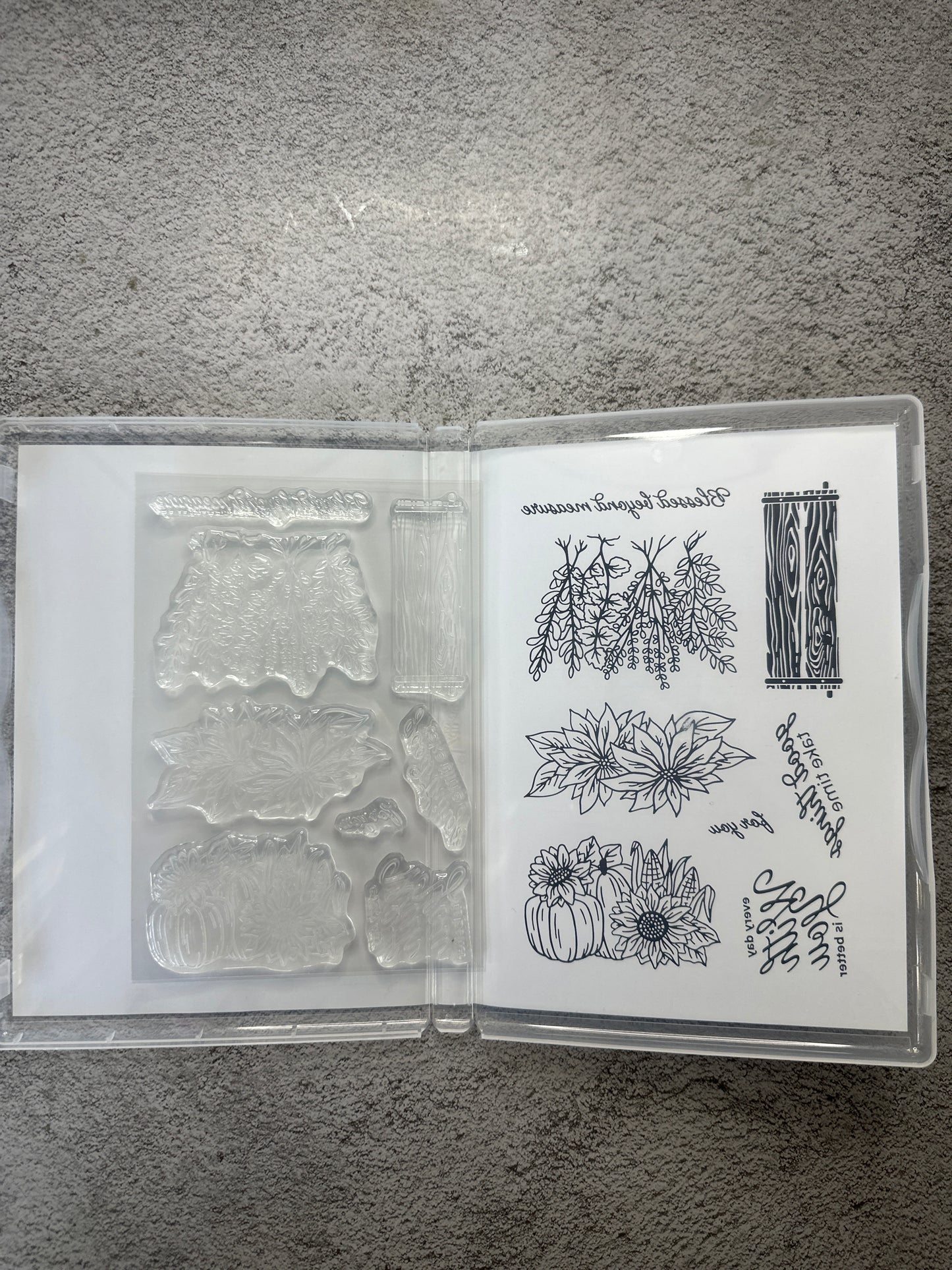 Rustic Crate Bundle | Retired Photopolymer Mount Stamp Set and Dies | Stampin' Up!