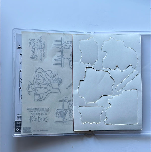 In the Moment | BRAND NEW, NEVER USED! | Retired Cling Mount Stamp Set | Stampin' Up! (Copy)