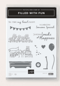 Filled with Fun Bundle | Retired Photopolymer Stamp Set and Dies | Stampin' Up!