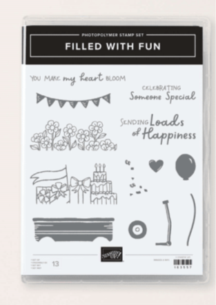 Filled with Fun Bundle | Retired Photopolymer Stamp Set and Dies | Stampin' Up!