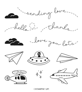 Flying By | Retired Photopolymer Stamp Set | Stampin' Up!
