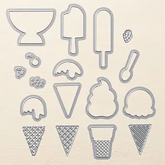 Frozen Treats Framelits Dies | Retired Framelits Collection