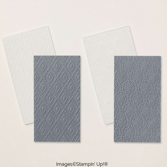 Fun Patterns Folder | Retired Embossing Folder (Set) | Stampin' Up!