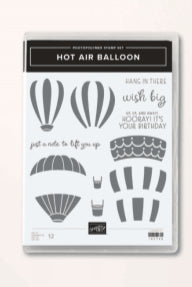 Hot Air Balloon Bundle | Retired Photopolymer Stamp Set and Dies | Stampin' Up!