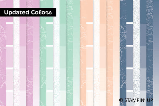 Shades & Hues DSP | 12 Sheets | Retired Paper | Stampin' Up!