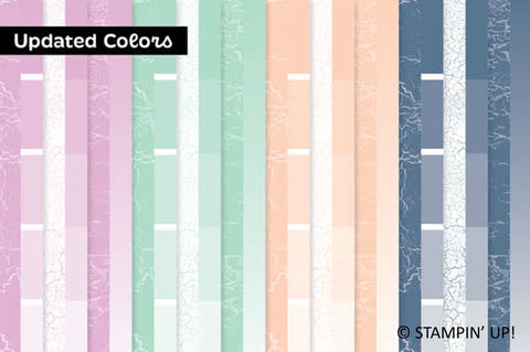 Shades & Hues DSP | 12 Sheets | Retired Paper | Stampin' Up!