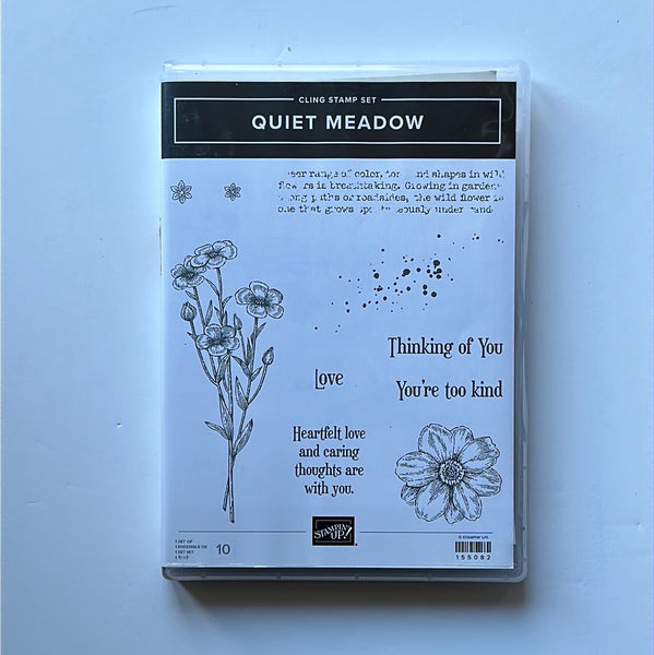 Quiet Meadow | Retired Cling Mount Stamp Set | Stampin' Up!