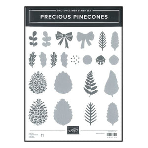 Precious Pinecones | Retired Photopolymer Stamp Set | Stampin' Up!
