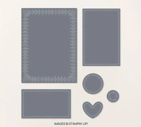 Radiating Stitches Dies | Retired Die Collection | Stampin' Up!