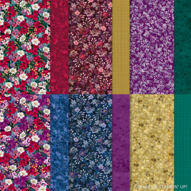 Regal Winter DSP Share | 6 Sheets - Card Front Size | Stampin' Up!