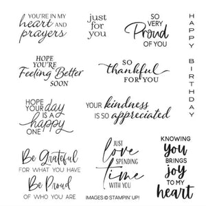 So Sincere | Retired Cling Mount Stamp Set | Stampin' Up!
