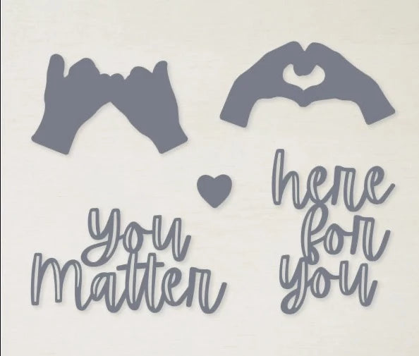 Here for You Dies | Retired Die Collection | Stampin' Up!