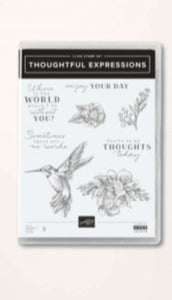 Thoughtful Expressions | Retired Cling Mount Stamp Set | Stampin' Up!