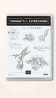 Thoughtful Expressions | Retired Cling Mount Stamp Set | Stampin' Up!