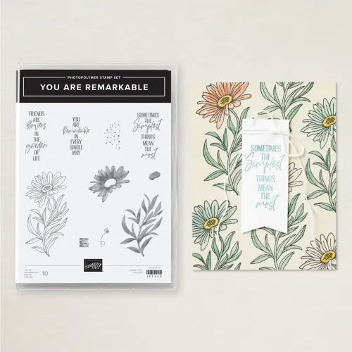 You Are Remarkable | Retired Photopolymer Stamp Set | Stampin' Up!