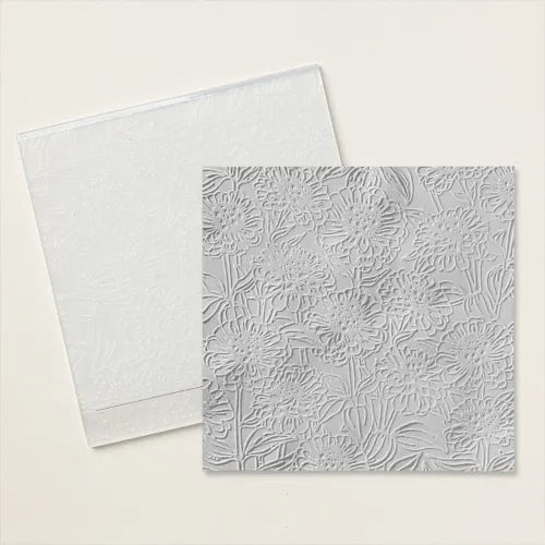 Zinnia 3D Embossing Folder | Retired Embossing Folder | Stampin' Up!