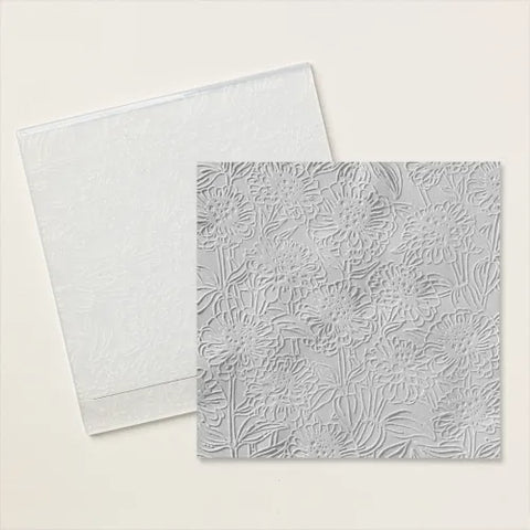 Zinnia 3D Embossing Folder | Retired Embossing Folder | Stampin' Up!