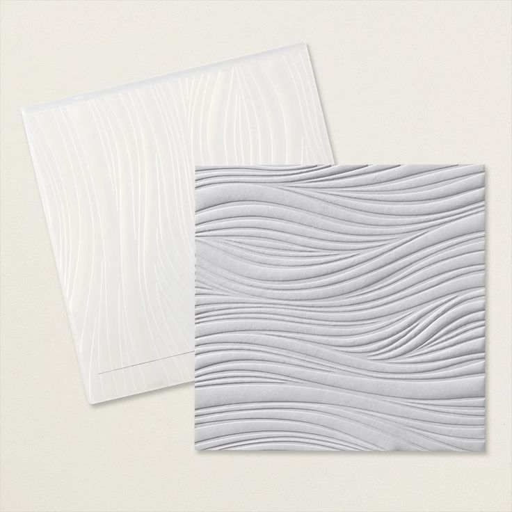 Soft Waves 3D Embossing Folder | Retired Embossing Folder | Stampin' Up!