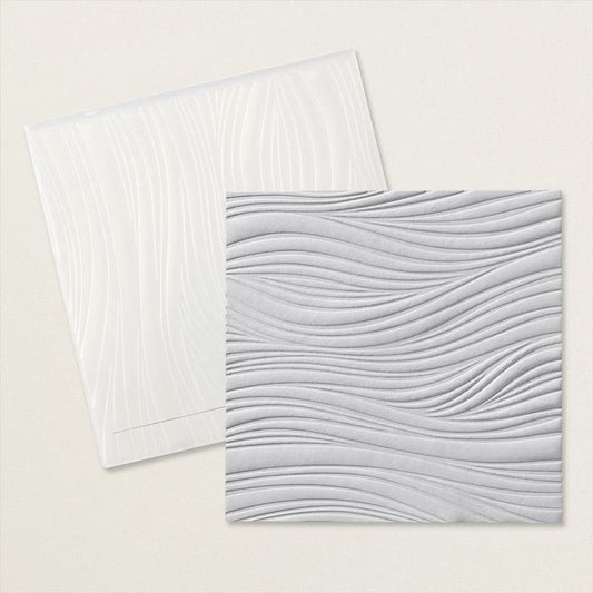 Soft Waves 3D Embossing Folder | Retired Embossing Folder | Stampin' Up!