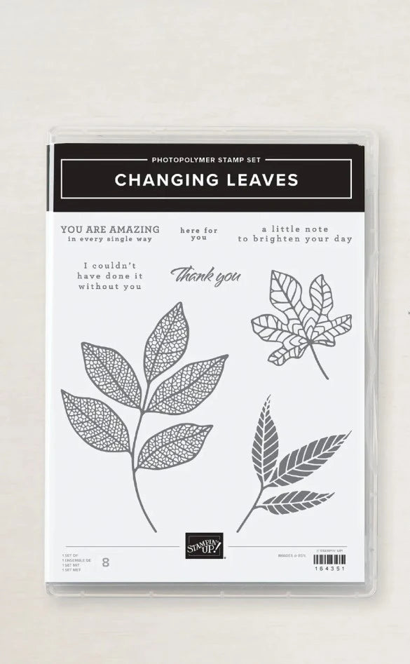 Changing Leaves | Retired Photopolymer Stamp Set | Stampin' Up!