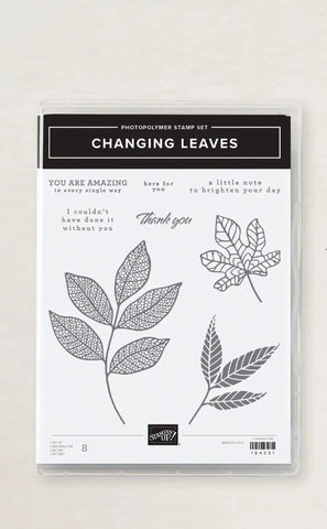 Changing Leaves | Retired Photopolymer Stamp Set | Stampin' Up!