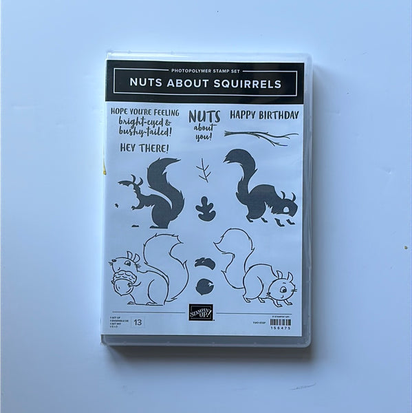 Nuts About Squirrels | Retired Photopolymer Stamp Set | Stampin' Up!