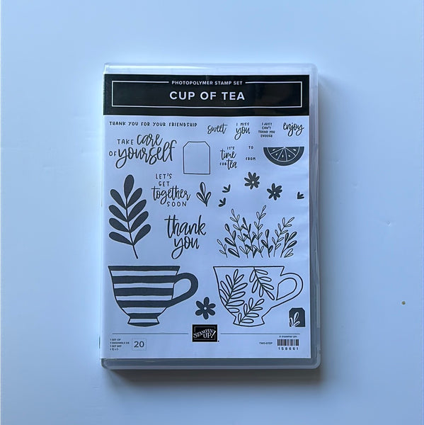 Cup of Tea | Retired Photopolymer Stamp Set | Stampin' Up!