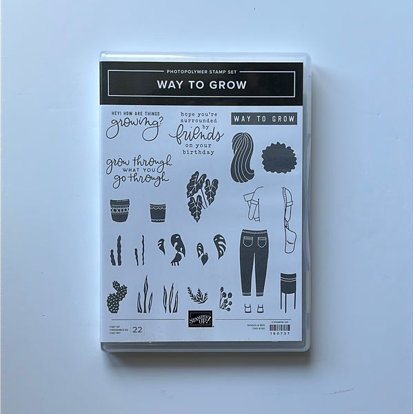 Way to Grow | Retired Photopolymer Stamp Set | Stampin' Up!