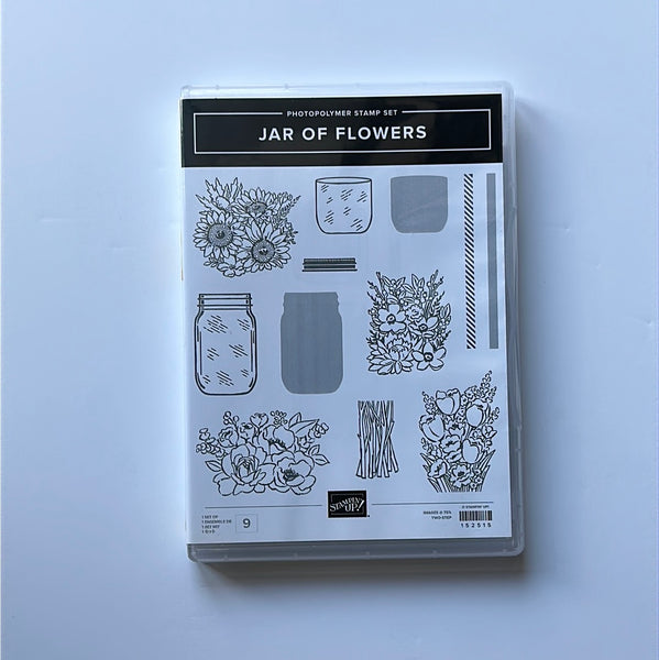 Jar of Flowers | Retired Photopolymer Stamp Set | Stampin' Up!