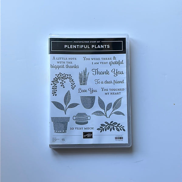 Plentiful Plants | Retired Photopolymer Stamp Set | Stampin' Up!