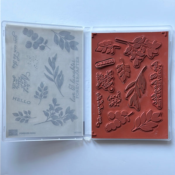 Forever Fern | Retired Cling Mount Stamp Set | Stampin' Up!