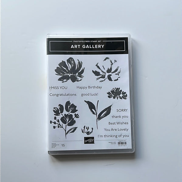 Art Gallery | Retired Photopolymer Stamp Set | Stampin' Up!