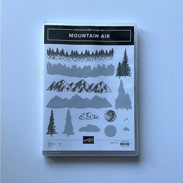 Mountain Air | Retired Photopolymer Stamp Set | Stampin' Up!