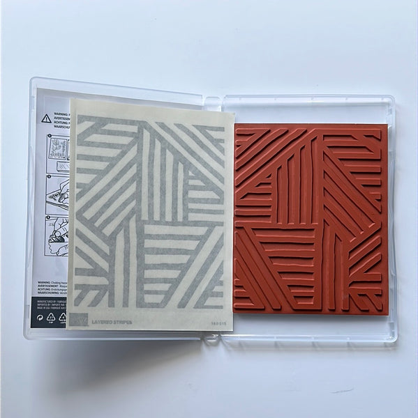 Layered Stripes | Retired Cling Mount Stamp Set | Stampin' Up!