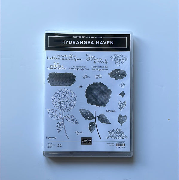 Hydrangea Haven | Retired Photopolymer Stamp Set | Stampin' Up!