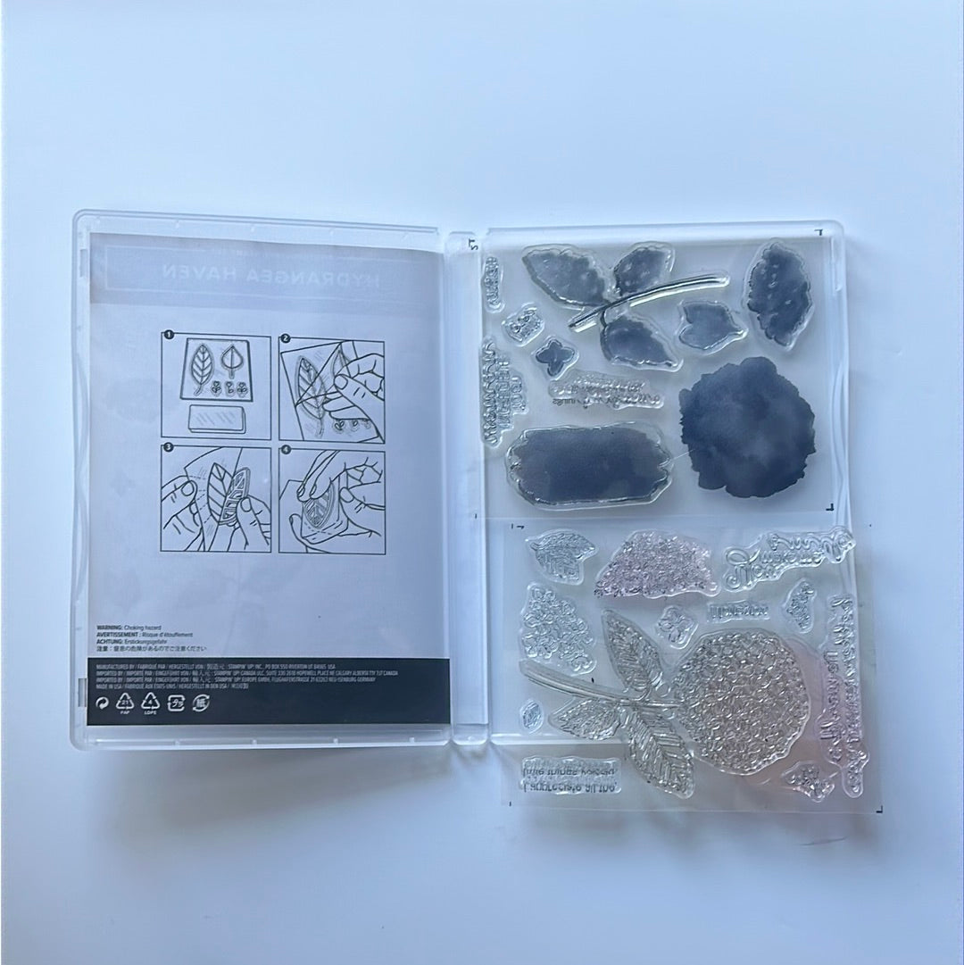 Hydrangea Haven | Retired Photopolymer Stamp Set | Stampin' Up!