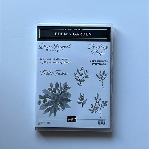 Eden's Garden | Retired Cling Mount Stamp Set | Stampin' Up!