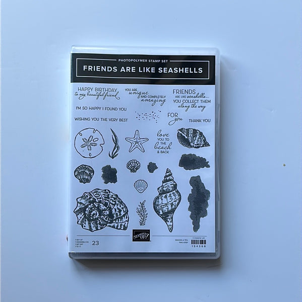 Friends are Like Seashells | Retired Photopolymer Stamp Set | Stampin' Up!