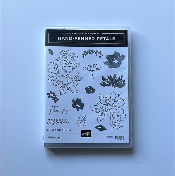 Hand-Penned Petals | Retired Photopolymer Stamp Set | Stampin' Up!