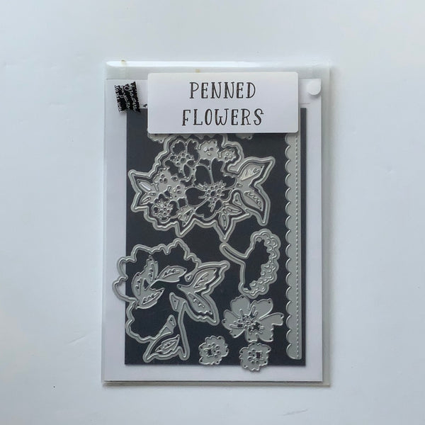 Penned Flowers Dies | Retired Die Collection | Stampin' Up!
