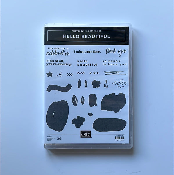 Hello Beautiful | Retired Photopolymer Stamp Set | Stampin' Up!