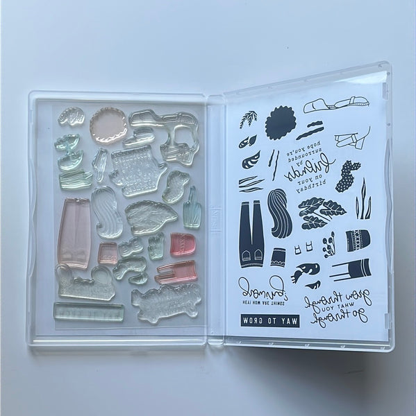 Way to Grow | Retired Photopolymer Stamp Set | Stampin' Up!