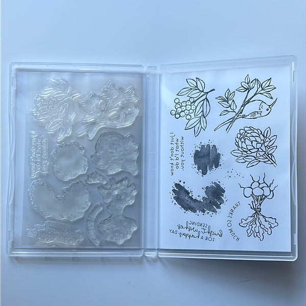 Eclectic Garden | Retired Photopolymer Stamp Set | Stampin' Up!