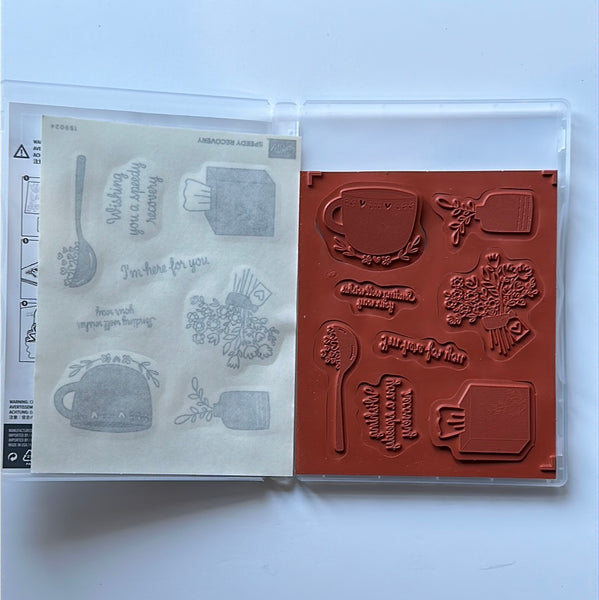 Speedy Recovery | Retired Cling Mount Stamp Set | Stampin' Up!