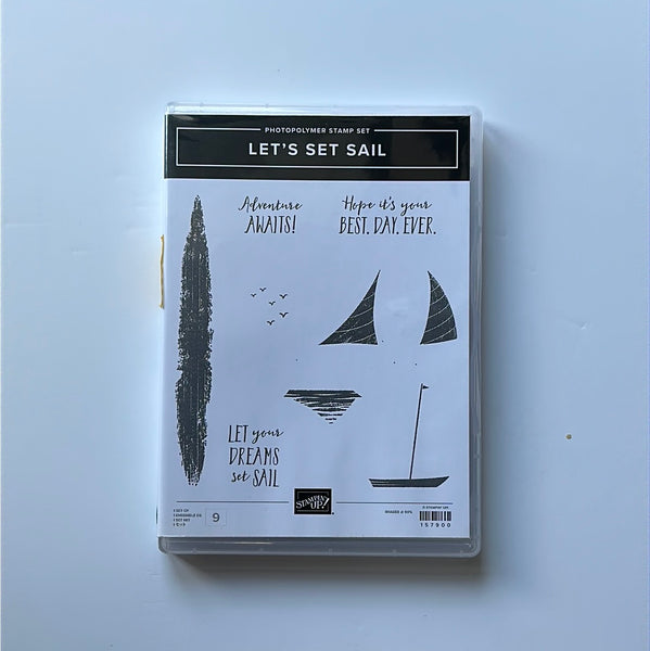 Lets Set Sail | Retired Photopolymer Stamp Set | Stampin' Up!