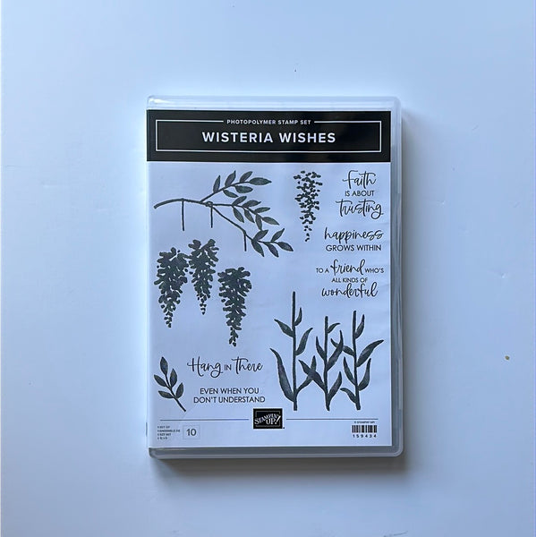 Wisteria Wishes | Retired Photopolymer Stamp Set | Stampin' Up!