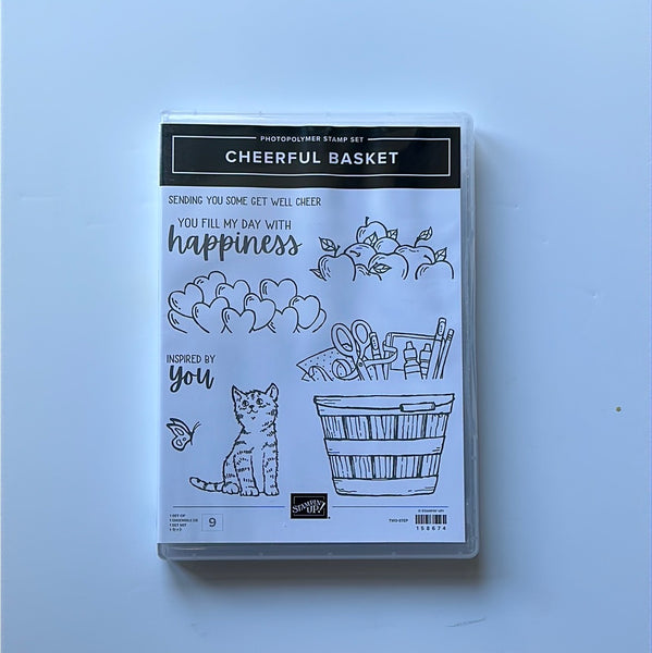 Cheerful Basket | Retired Photopolymer Stamp Set | Stampin' Up!